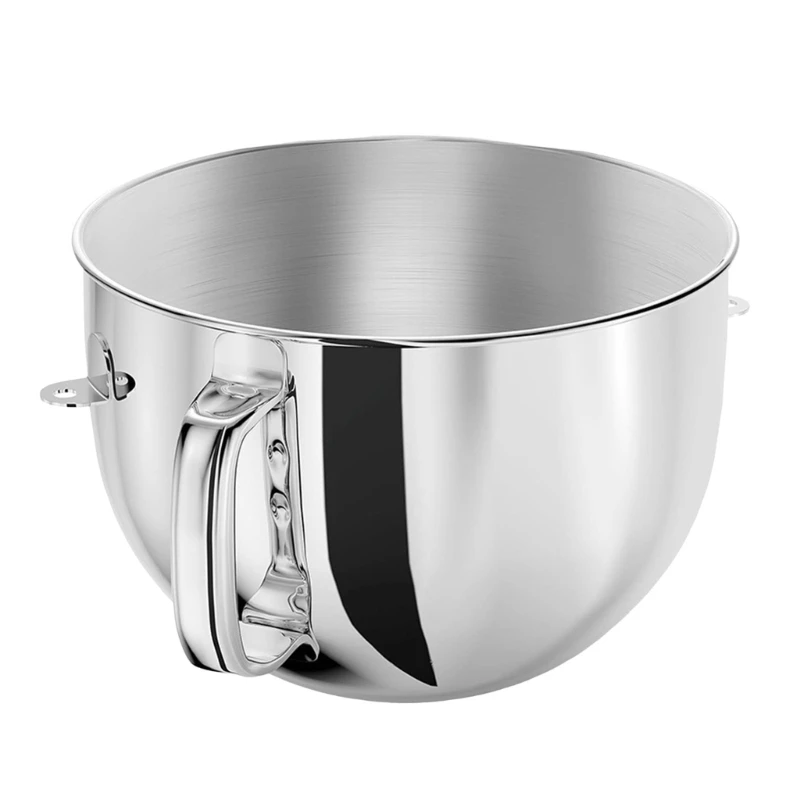 Stainless Steel Dough Mixer Bowl Dishwasher Safe Stand Mixer Bowl Mixing Bowl Mixer Accessory Suitable for Stand Mixer