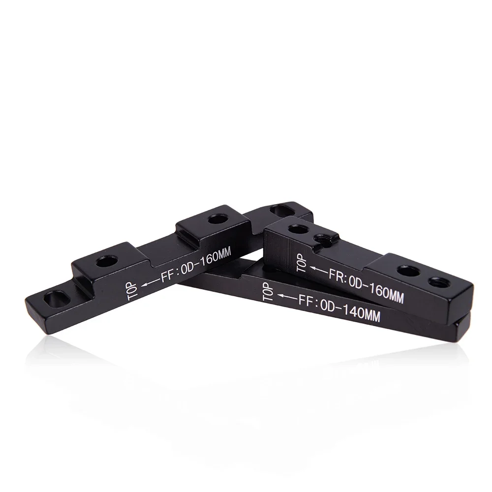 ZTTO 1pc flat Mount Adapter Ultralight Road bike Disc Brake Bracket F Disc Brake Mount Adapter for 140mm 160mm brake rotor