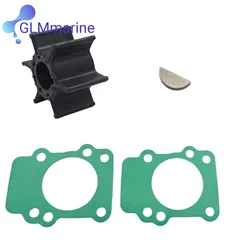 Water Pump replacement kit with Impeller & Gaskets & Key for Yamaha International/Outboard 8 9.9 15 HP 682-44352-40 18-3074