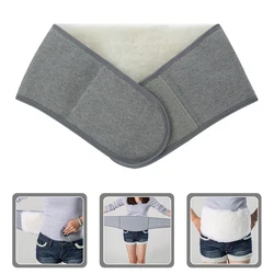 Winter Wool Waist Belt Warm Lumbar Support Kidney Warmer Portable Sleeve Winter Gym Braces Wear Resistant Breathable Waistband