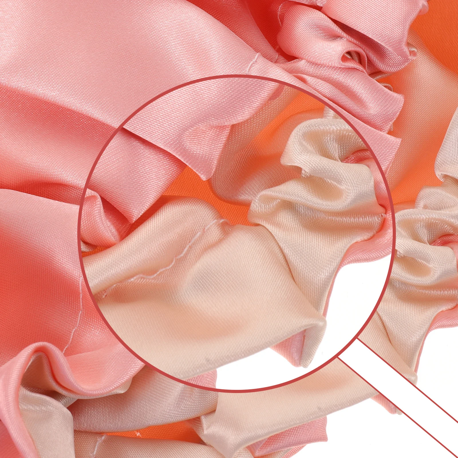 

2Pcs Satin Sleep Bonnet Double Layer Bath Caps for Women Hair Care and Protection Satin Adjustable Cap Shower Caps for Women