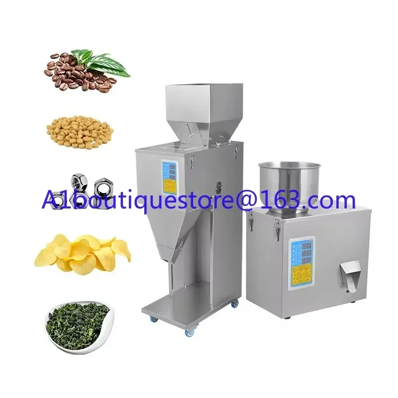 automatic digital control particle granule intelligent weighing filling machine rice seed grain nuts filling machine