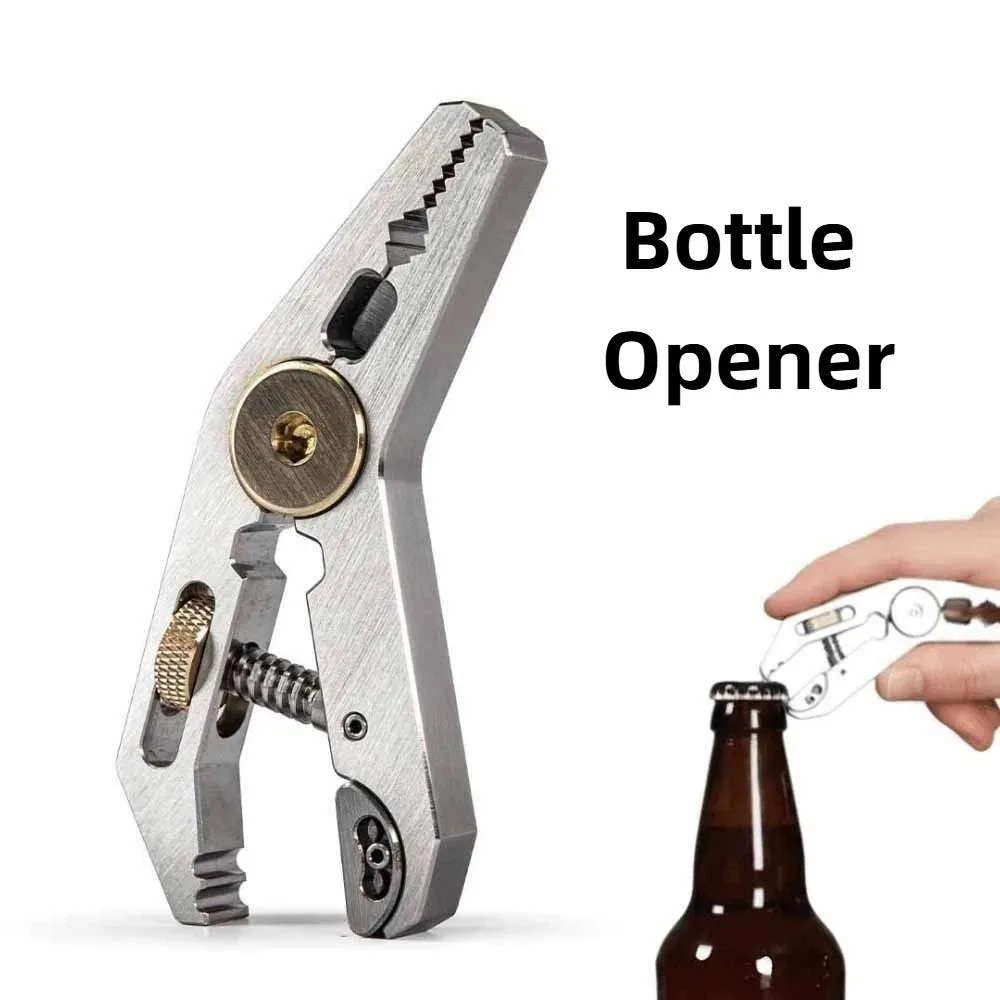 

Parallel Wrench 5 in 1 Multi-tool Pliers Clamp Wire Cutters Hex Screwdriver Portable Cap Opener Welding Assistance