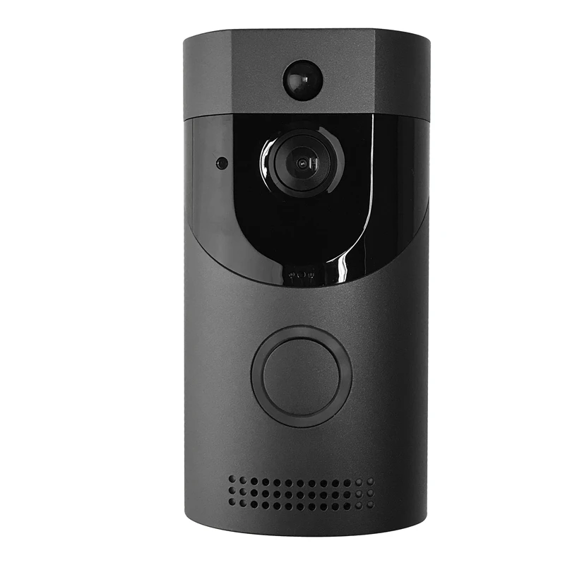 Kamera bel pintu Video nirkabel 1080P, bel pintu pemantauan jarak jauh deteksi gerak PIR, penglihatan malam IP65 tahan cuaca