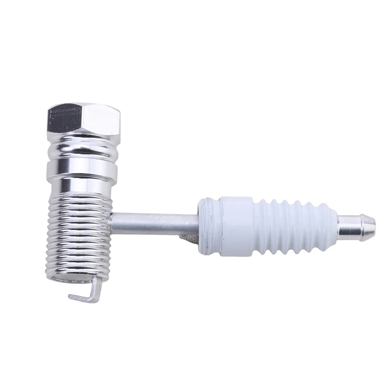 Spark Plug Shaped Creative Pipe Combination Can Carry A Filter Mesh Metal Pipe Can Be Used As A Keychain for Decoration