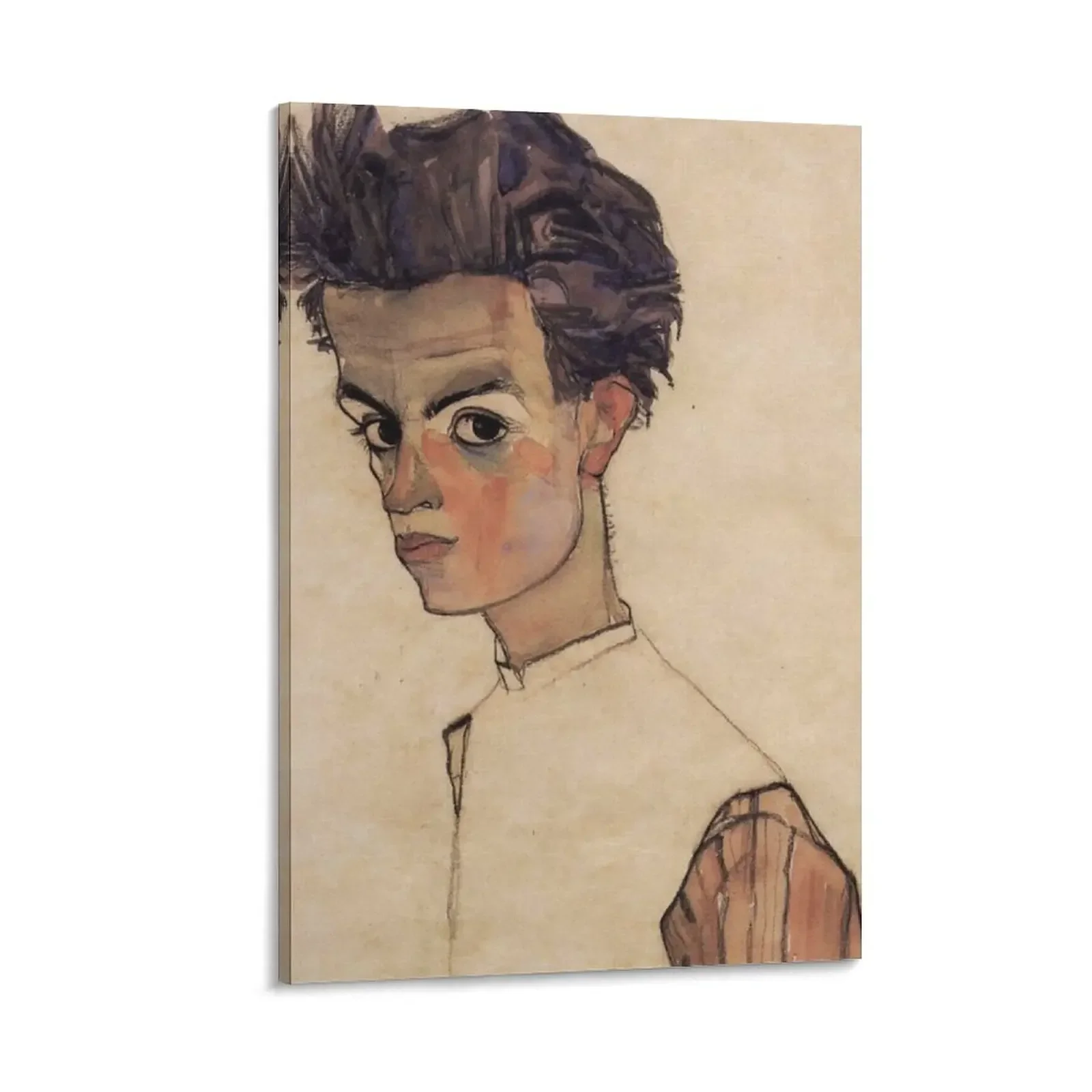 

original painting by Egon Schiele 1890 - 1918, Egon Schiele Prints Canvas Painting vintage home decor painting canvas wall art