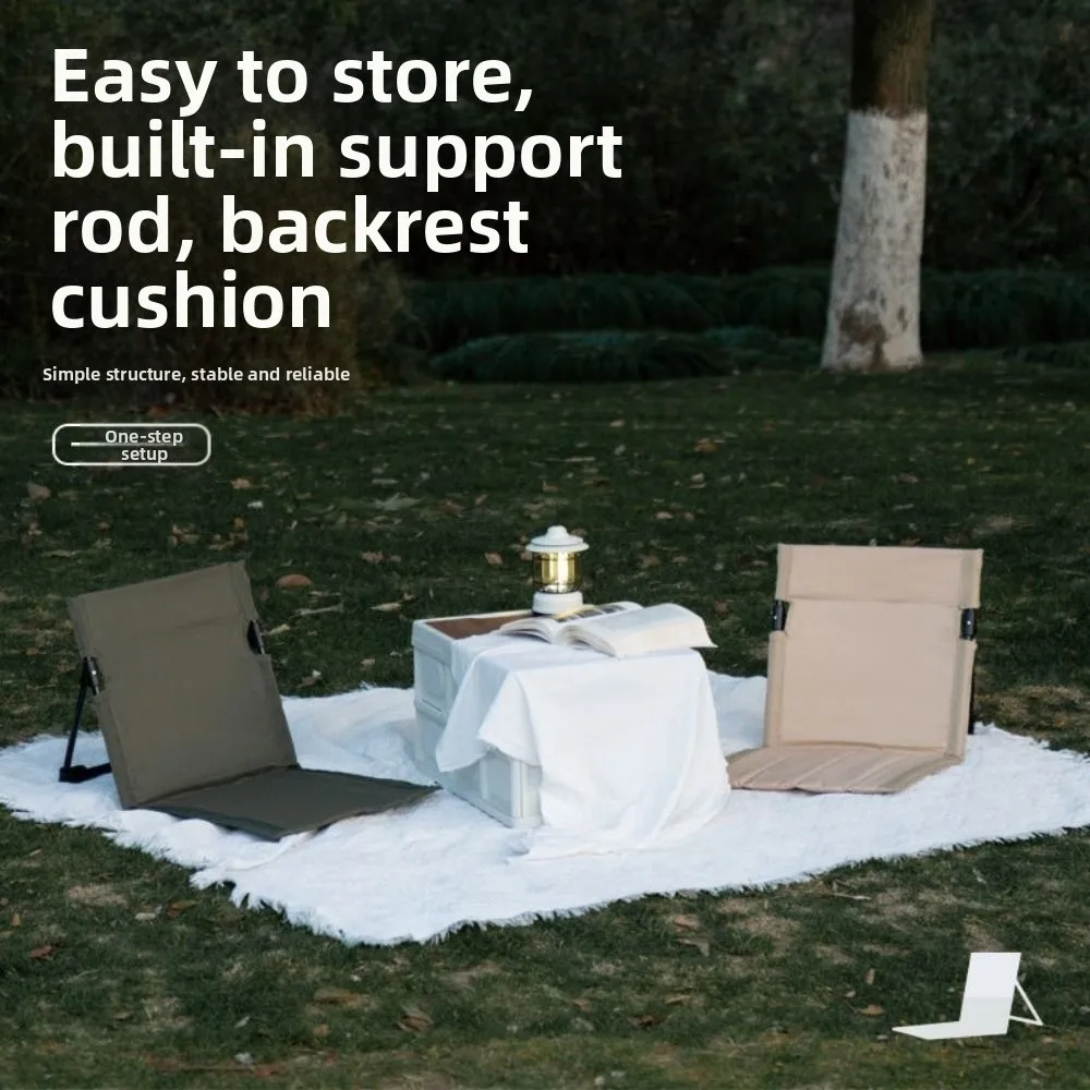 Cadre en alliage d'aluminium chaise de Camping pliable tissu Oxford chaise de dossier coussin de dossier pliant Ultra-léger