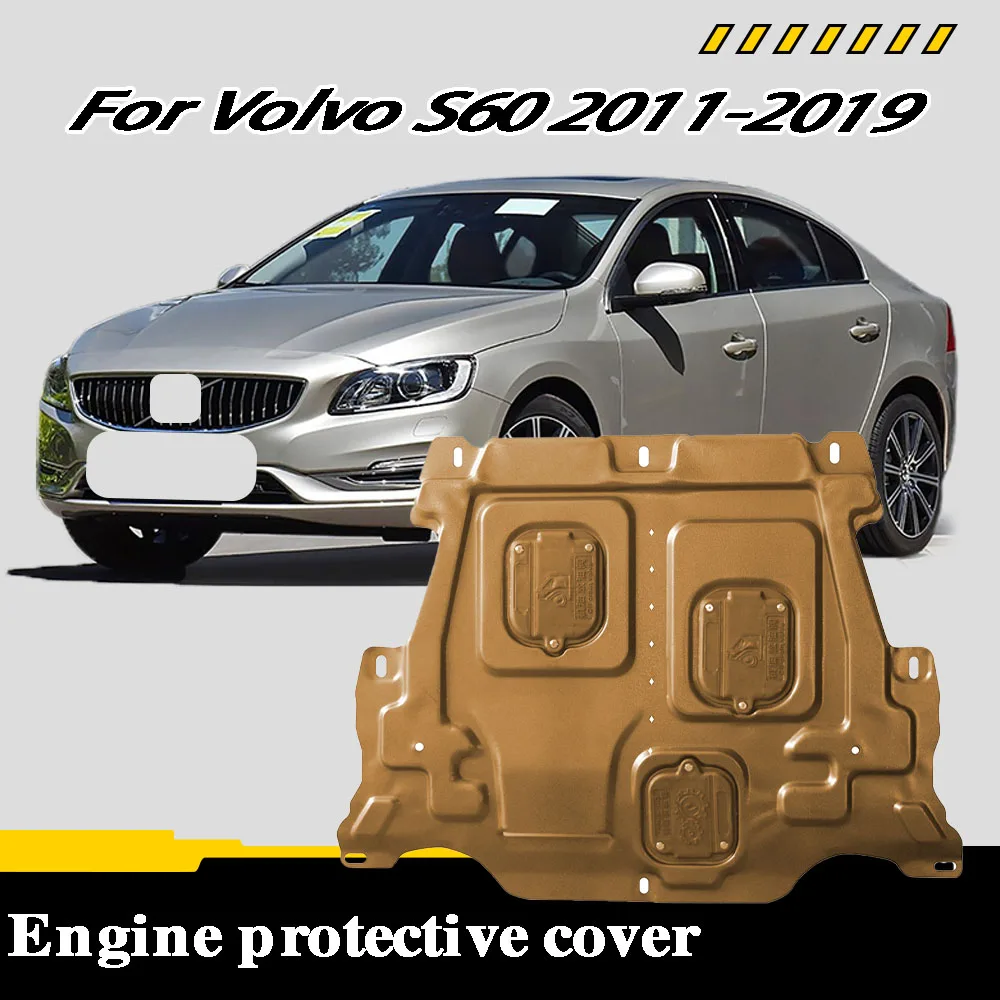 

Under Engine Guard Splash Shield Mud Fender Cover Plate Fender Mudguard Protector For Volvo S60 2011-2019 2.0T 3.0T