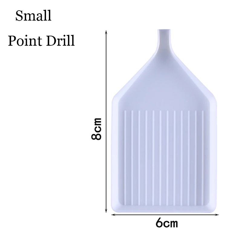Accessori per pittura diamante grande capacità fai da te punta diamantata lavoro manuale quadrato rotondo vassoio di strass grandi strumenti