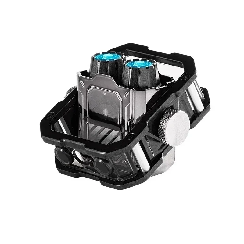 Mechanical intrusion, jetpack, mecha bluetooth headset, fingertip gyro, trend dazzling