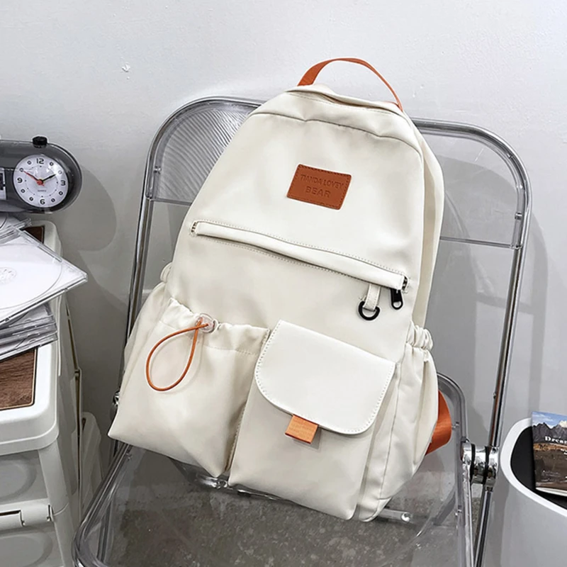 

2023 Fashion Schoolbag Female Student Backpack Large Capacity Fashion Boy Backpack Computer Bag Femal School Backpack