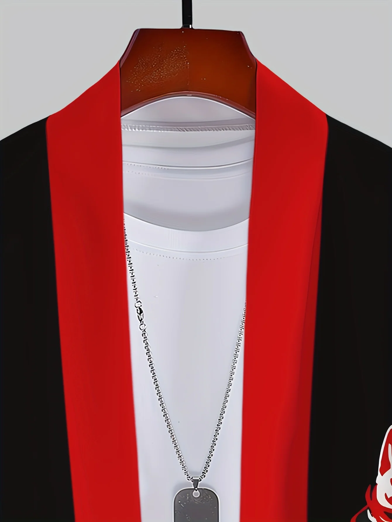 Kimono Masculino de Verão 2026 com Estampa 3D, Respirável, Leve, Casual, Moderno, para Uso Externo e Urbano