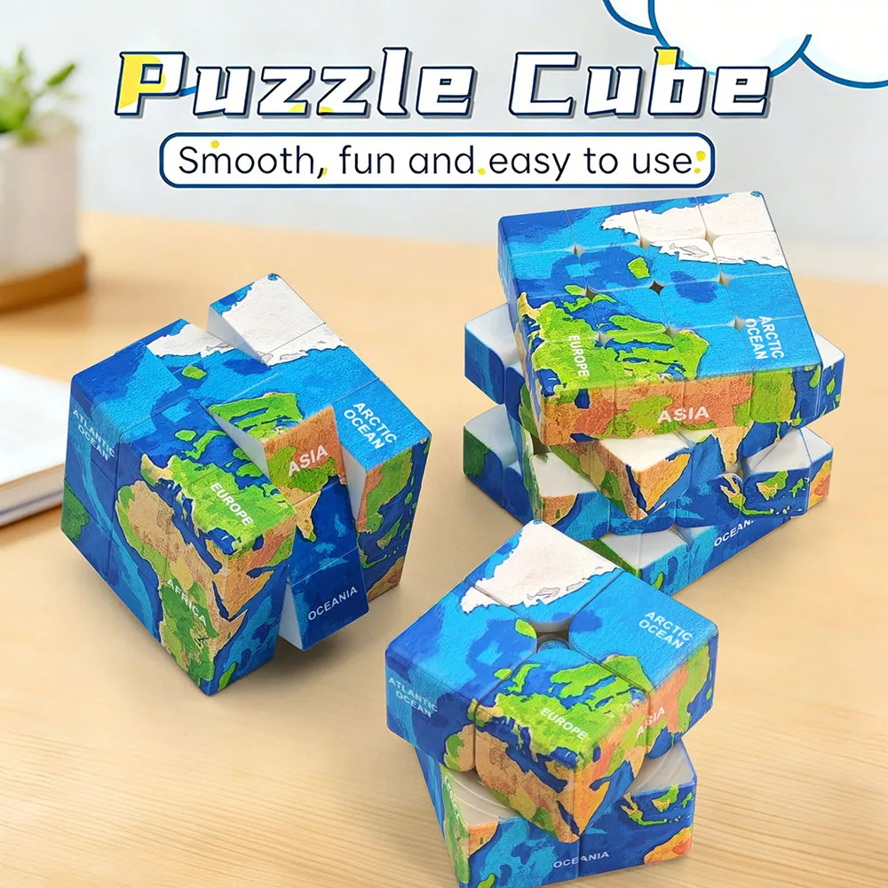 World Map 2X2，World…