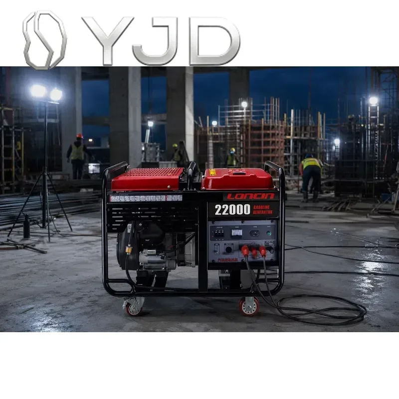 YJD Open Frame Inverter  Gasolin Generator 15/17kW 4-Stroke 50/60Hz 999cc Construction site electricity supply