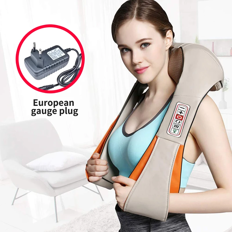 

NEW Kneading Shawl Neck Massager for Vehicle & Home Whole Body Shoulder Waist Relaxation Portable Massage Chair Experience