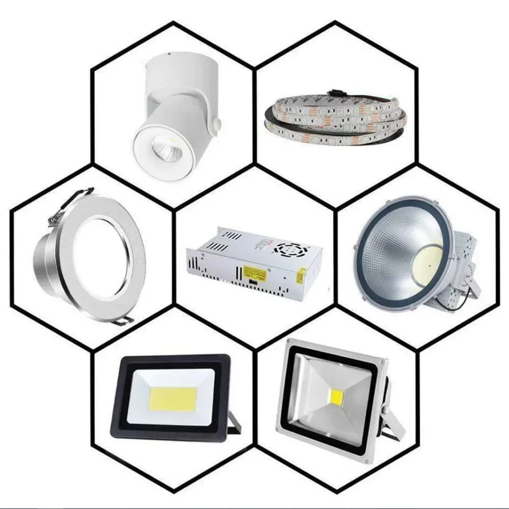 Schaltnetzteil DC 5V 12V 24V 36V 48V 15W-500W Lichttransformator AC 110V/220V SMPS 2A 5A 10A 15A 20A für LED-Streifen CCTV – Detail 9