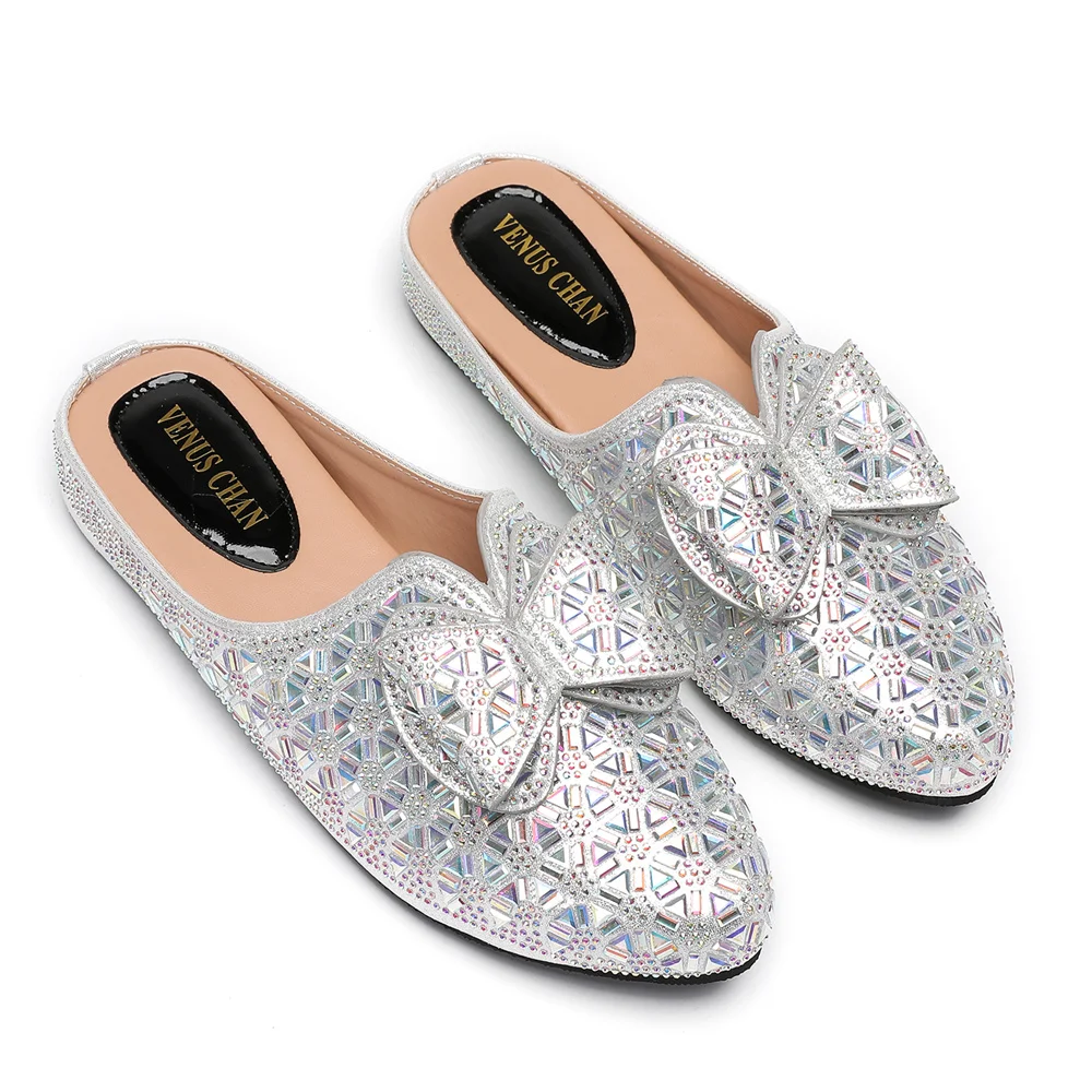 2024 Newest Fashion Elegant Spring Summer Half Slipper Fashion Brand Women's Shoes Stylish Design for Casual Occasions