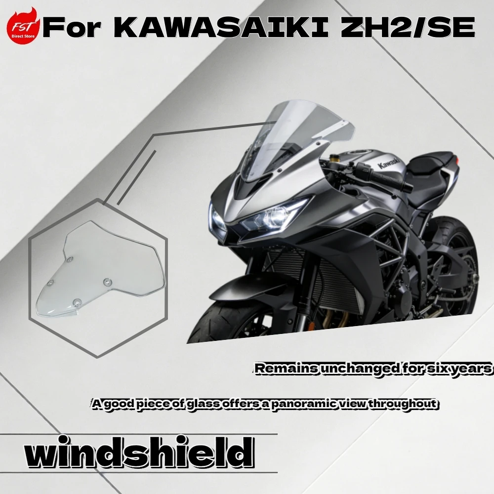 

For Kawasaki ZH2 SE Motorcycle Front Wind Deflector Windshield Fairing Cover