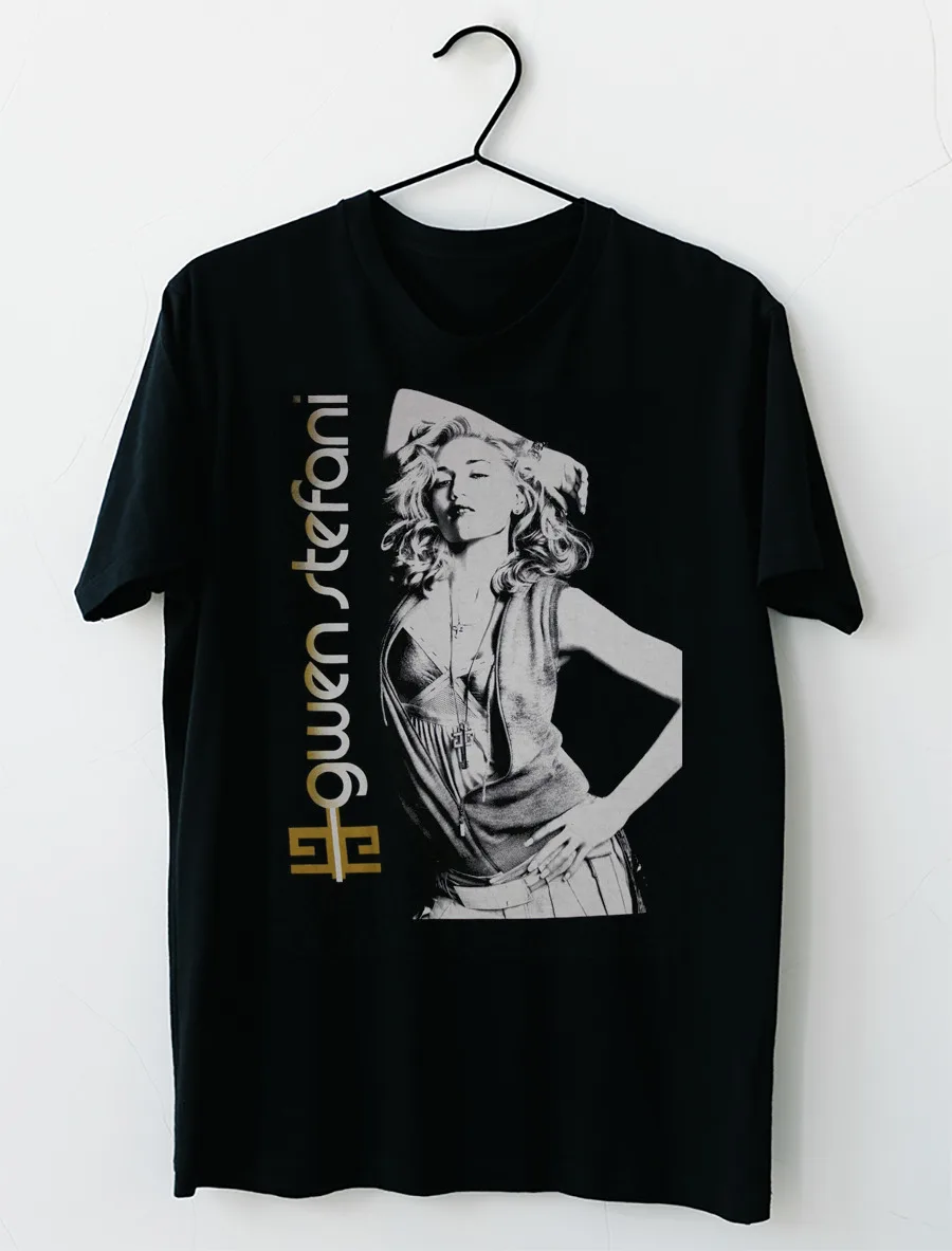 Hot Gwen Stefani Member Band No Doubt Black All Size Shirt Unisex PP280