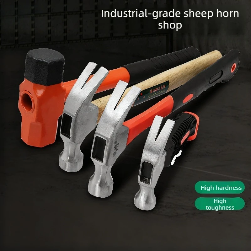 Claw Hammers with Anti Slip Handles Polished Surface Fits Various Repair Tasks Offers Shock Resistant Grip Hand Tool