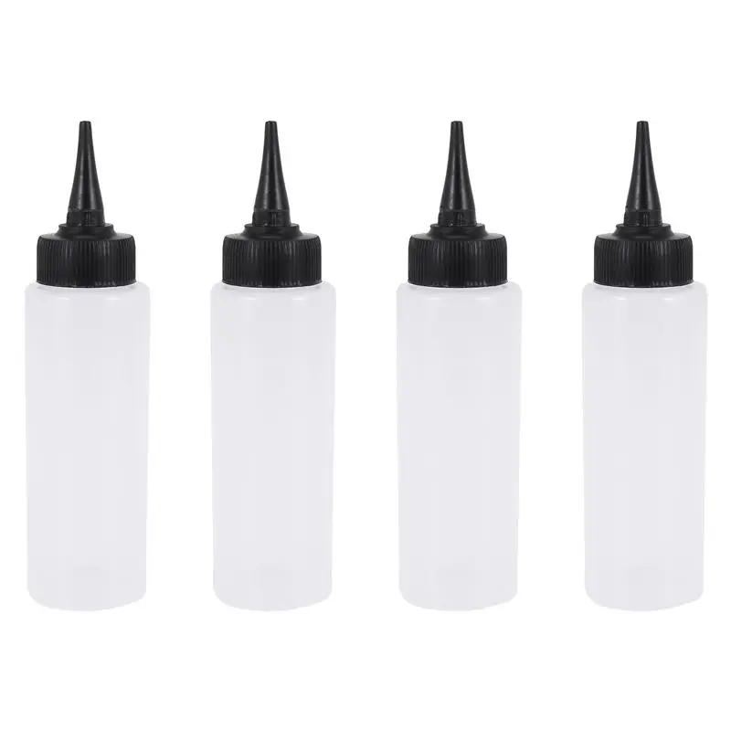 

Набор из 4 флаконов-аппликаторов A84X по 150 мл для измерения и нанесения краски для волос, парикмахерский инструмент
