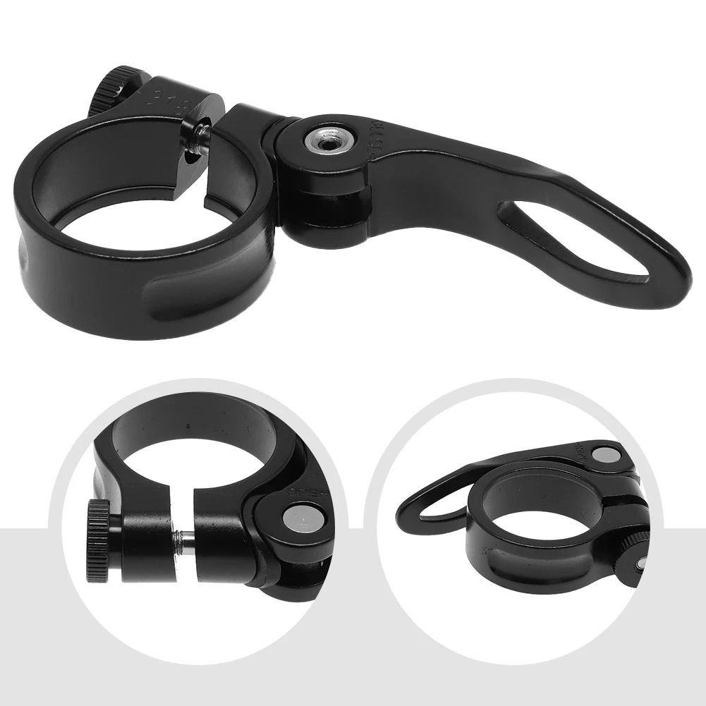 

1pc MTB Bike Seatpost Clamp Road Mountain Bicycle 31.8mm 34.9mm Seat Tube Clip Bike Quick Release QR Seat Post Clamp Adjustable