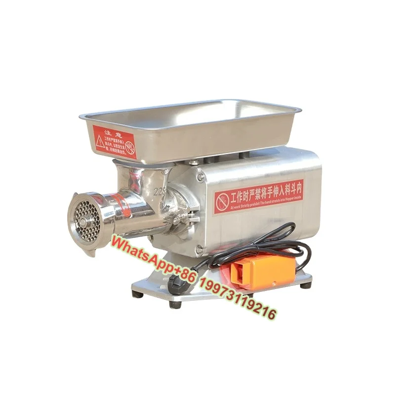 

Automatic Stainless Steel Electric Desktop Meat Grinder 220V for Making Meatballs Core Component Motor