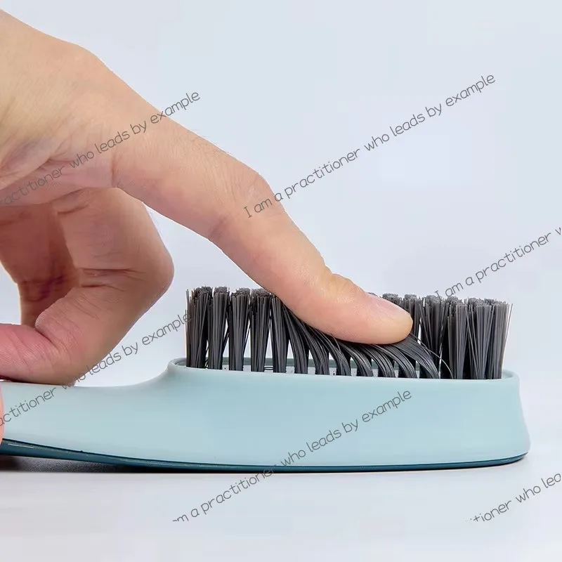 1pc shoe cleaning brush: plastic clothes scrubbing brush - a household cleaning tool for laundry and cleaning accessories