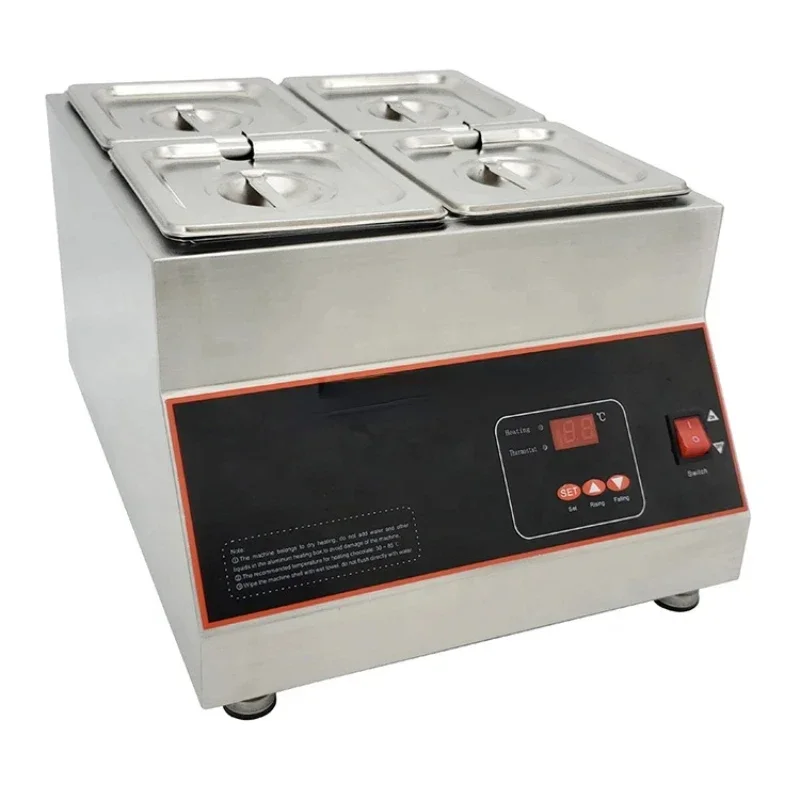 Chocolate Tempering Machine 12kg Capacity Chocolate Melter 500w Temperature Adjustable