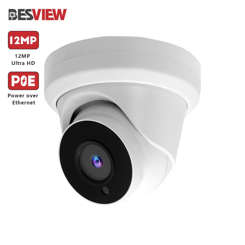 

Super Ultra HD 12MP POE IP-камера ночного видения Outdoor Plug&Play Hik DH NVRs