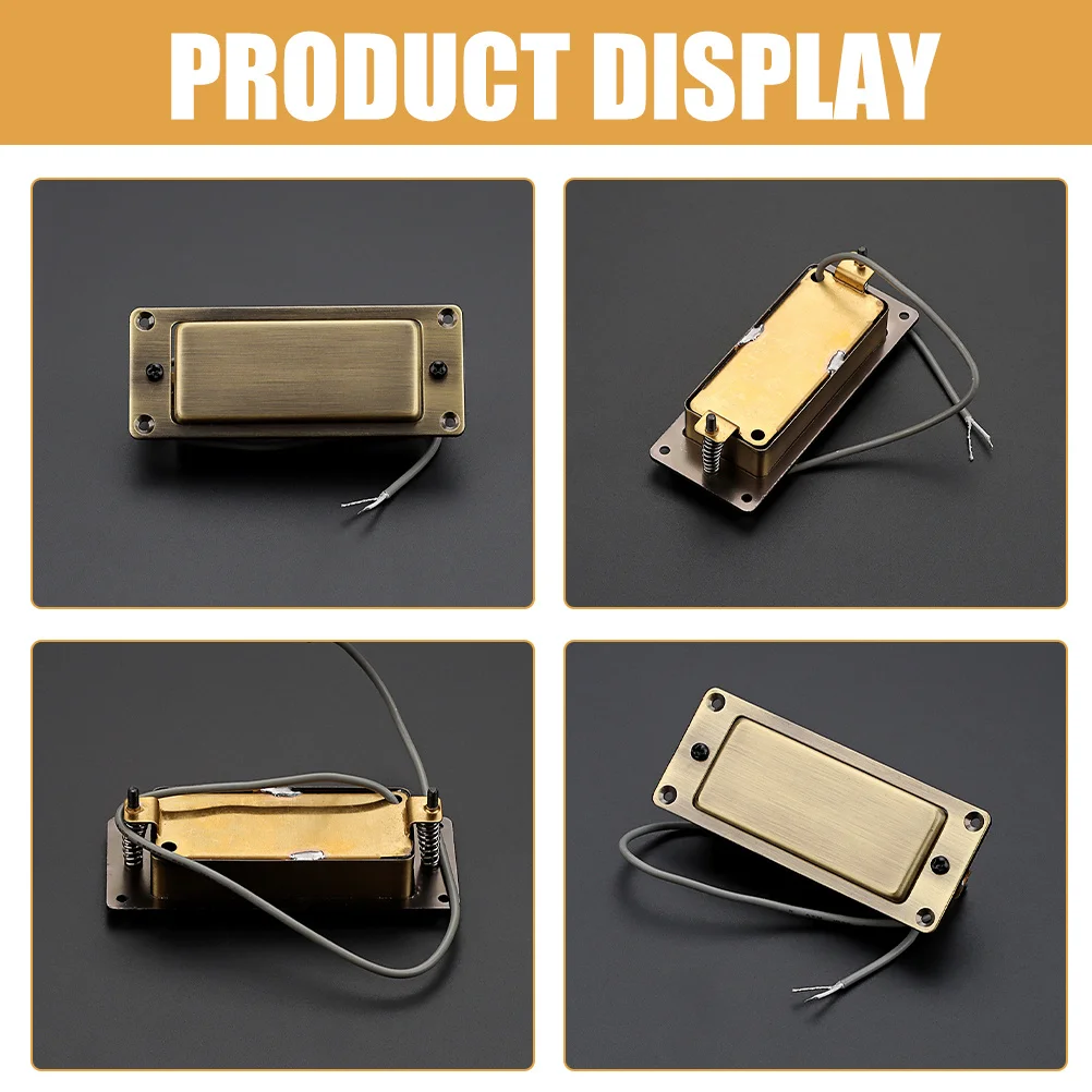 

Copper Shell Guitar Pickup Control Harness Acoustic Guitar Pickup Replacement Part Stable Clear Sound Accessories