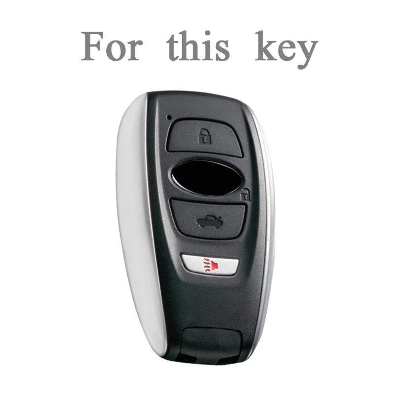 4 Buttons TPU Car Key Case Cover for Subaru Ascent Crosstrek XV BRZ Forester Impreza Legacy Outback Auto Accessories