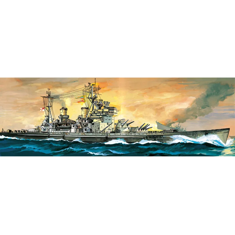 

MiniHobby 80605 1/350 British George V Battleship Warship Static TOUCAN Model Motor DIY Toys TH07484