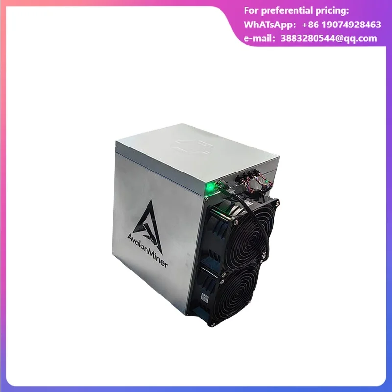 Canaan Used Avalon A1566i 185T 3420W Bitcoin ASIC Miner | SHA-256 Mining Hardware