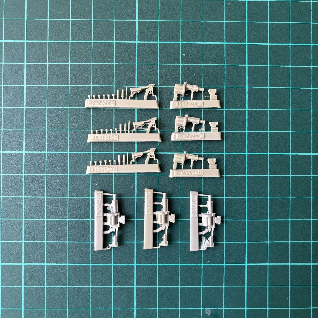 1/35 Resin figure unpainted model kit,M32 Multi-shot Grenade Launcher  MGL (2 types,6 pieces ),unassembled and unpainted GK