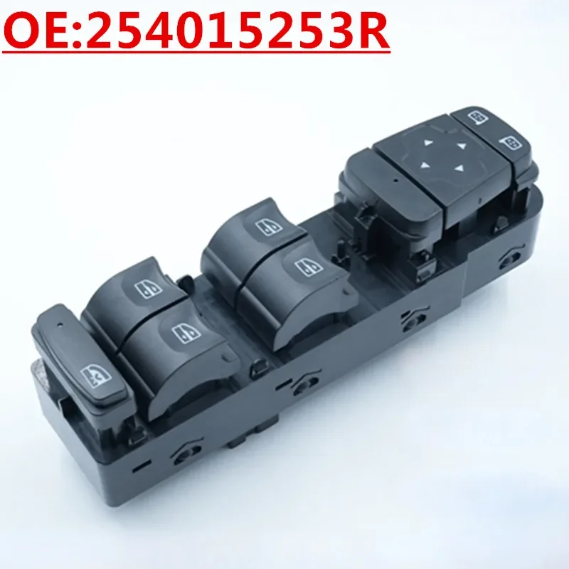 

New OE:254015253R Suitable For 2015-2023 Renault Megane Glass Lifter Switch Power Windows Switch Assembly