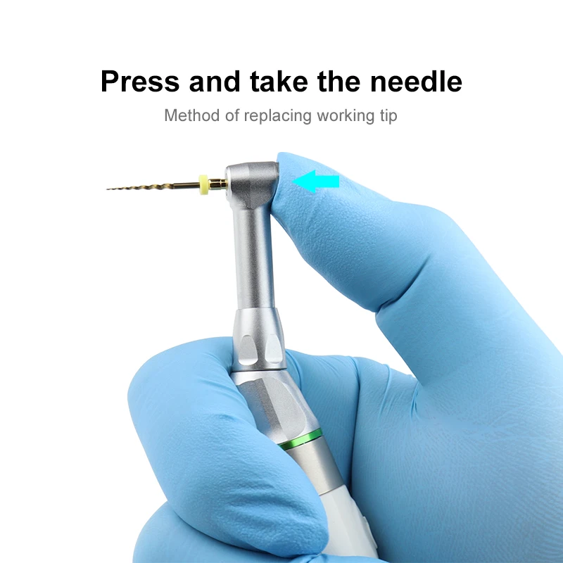 Endo Motor With Apex Locator Dental Equipments High Accuracy Apex Locator 16:1 Standard Contra Angle