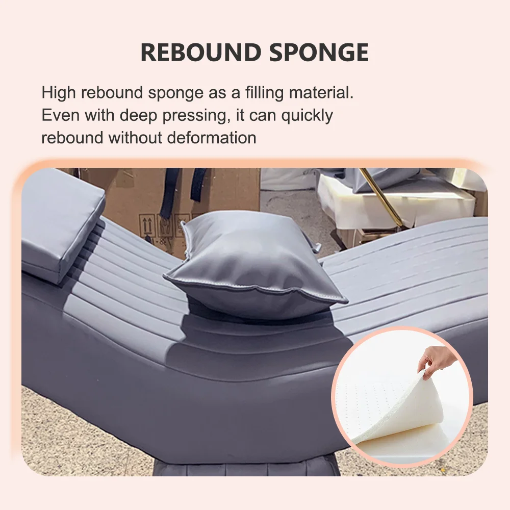 كرسي صالة علاج الرموش، علاج العناية بالرموش، سرير سبا، محطة عمل، علاج الرموش، سرير التجميل