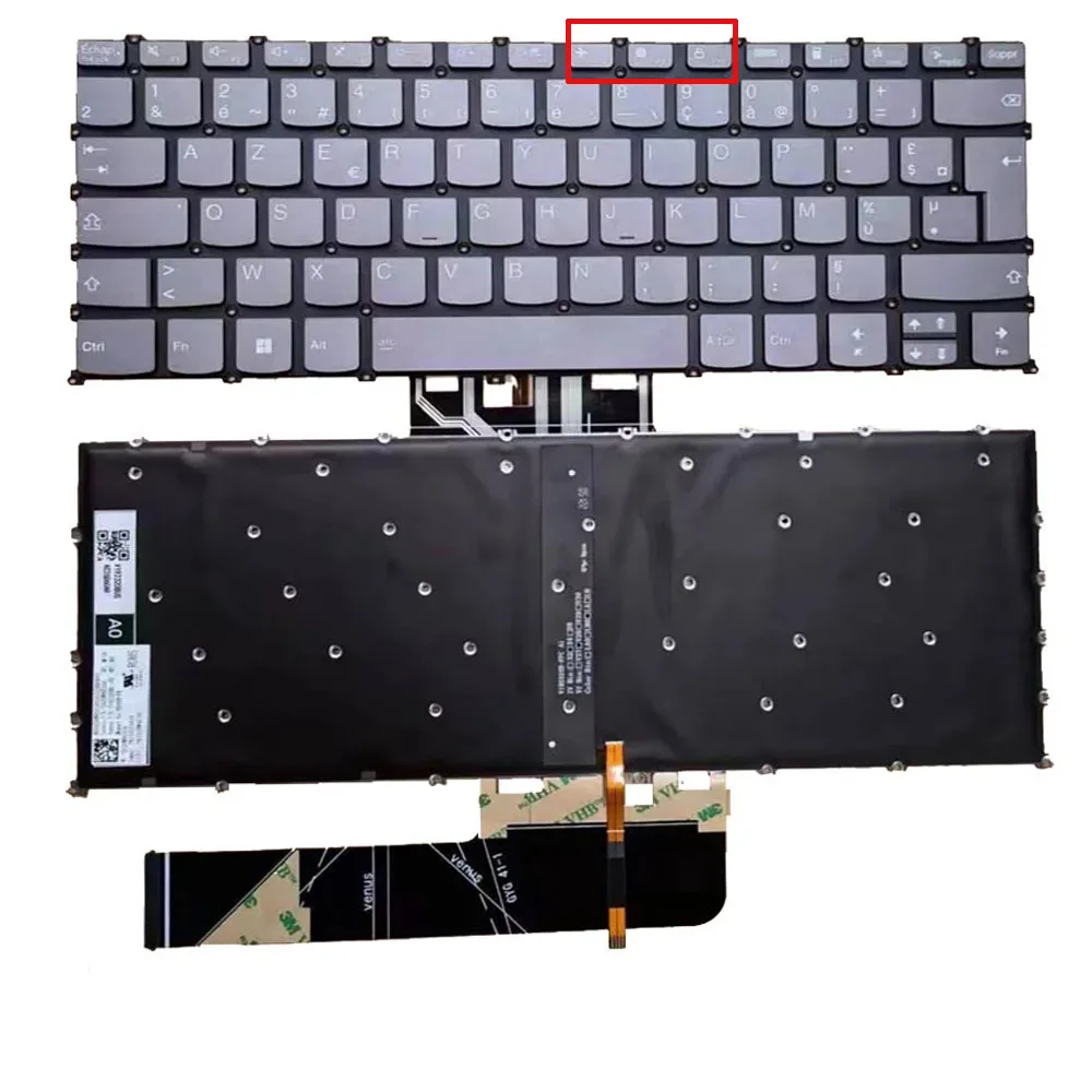 

Французский FR AZERTY с подсветкой клавиатуры ноутбука Lenovo Flex 5-14ARE05 5-14IIL05 5-14ITL05 5-14ALC05