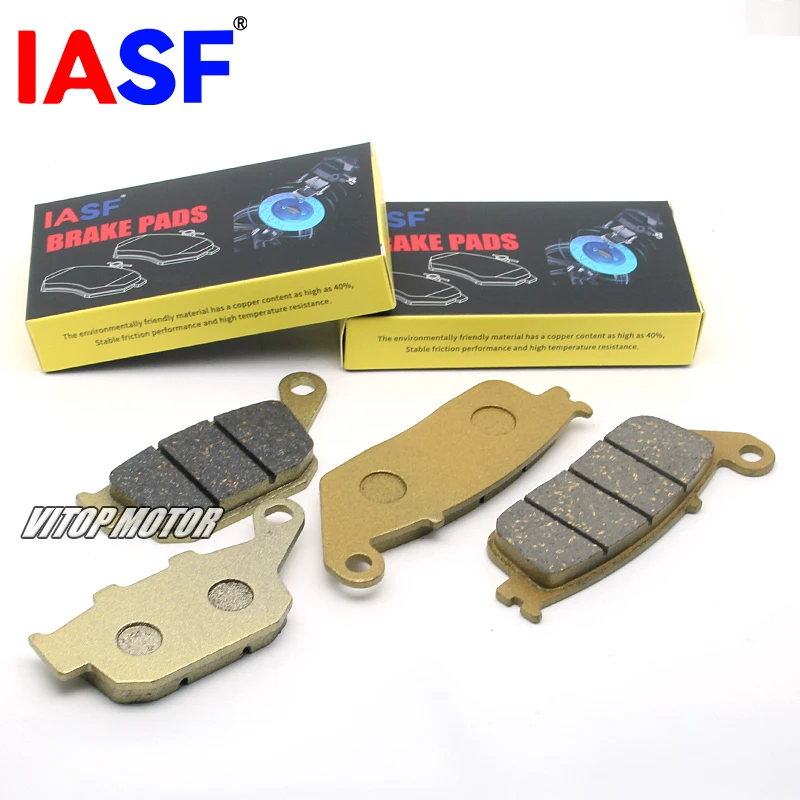 Fits for Honda CBR250R CBR250RR MC51 CMX250 Rebel MC49 CB400F CBR400R CBR500R NTV600 NT650 NC700 NC750 Motorcycle Brake Pads