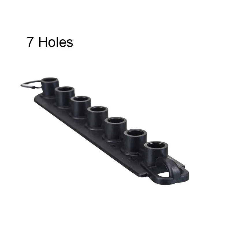 High Pressure Washer Tips Set With Nozzle Holder 5 Nozzle Tips 1/4 Inch Quick Connect 4000 PSI 7 Holes Holder for Pressure Gun