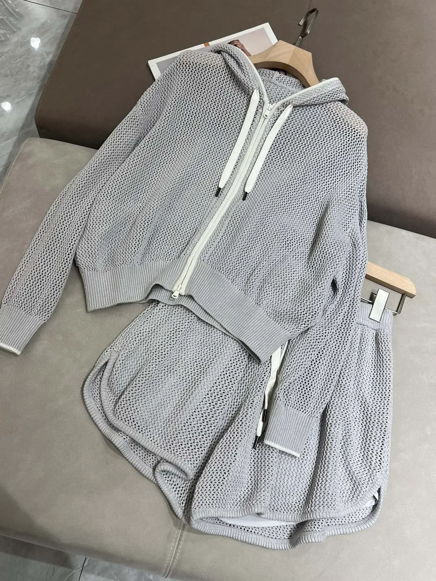 Stellen Sie alte Wege wieder her, formeller Anzug für Damen, luxuriös, neue passende Eleganz, zweiteiliges Set für Damen, kurze Sets für Damen, 2-teilig, modisch