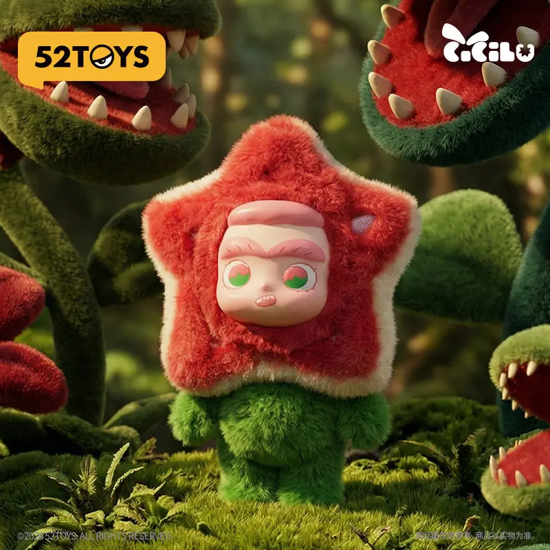 

52TOYS CiCiLu: Серия «Приключения на Таинственном острове» — Плюшевый брелок-подвеска в закрытой упаковке, модная игрушка-украшение, подарок