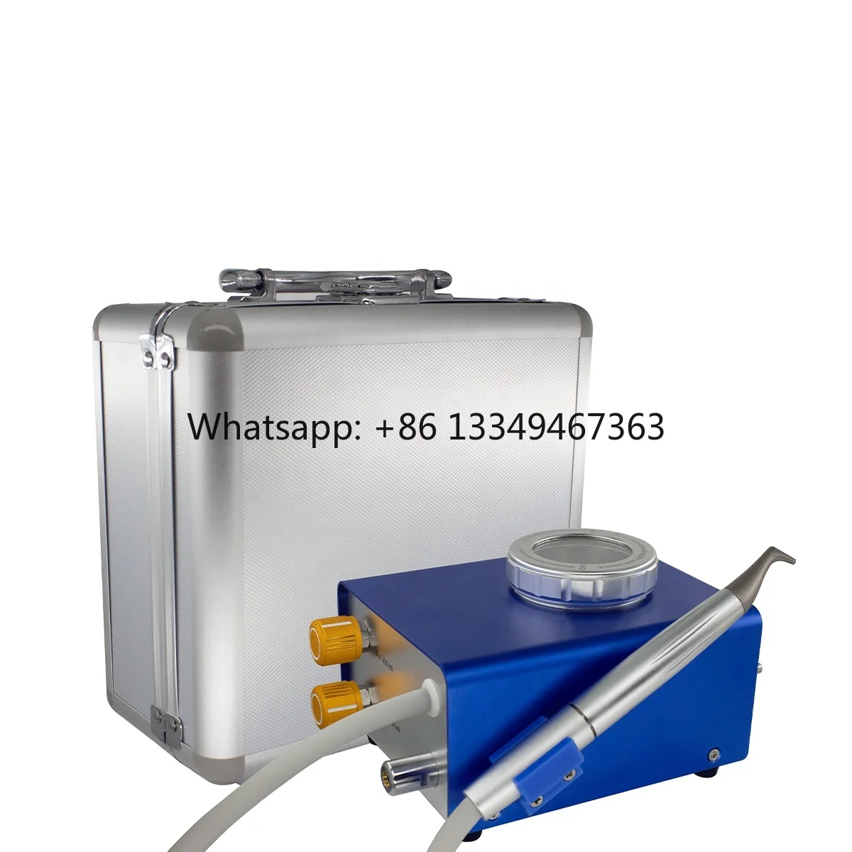 

Dental air Flow Polisher Handpiece air Prophy Unit Desk Top air Prophy Jet Scaler Teeth Whitening Cleaning Machine