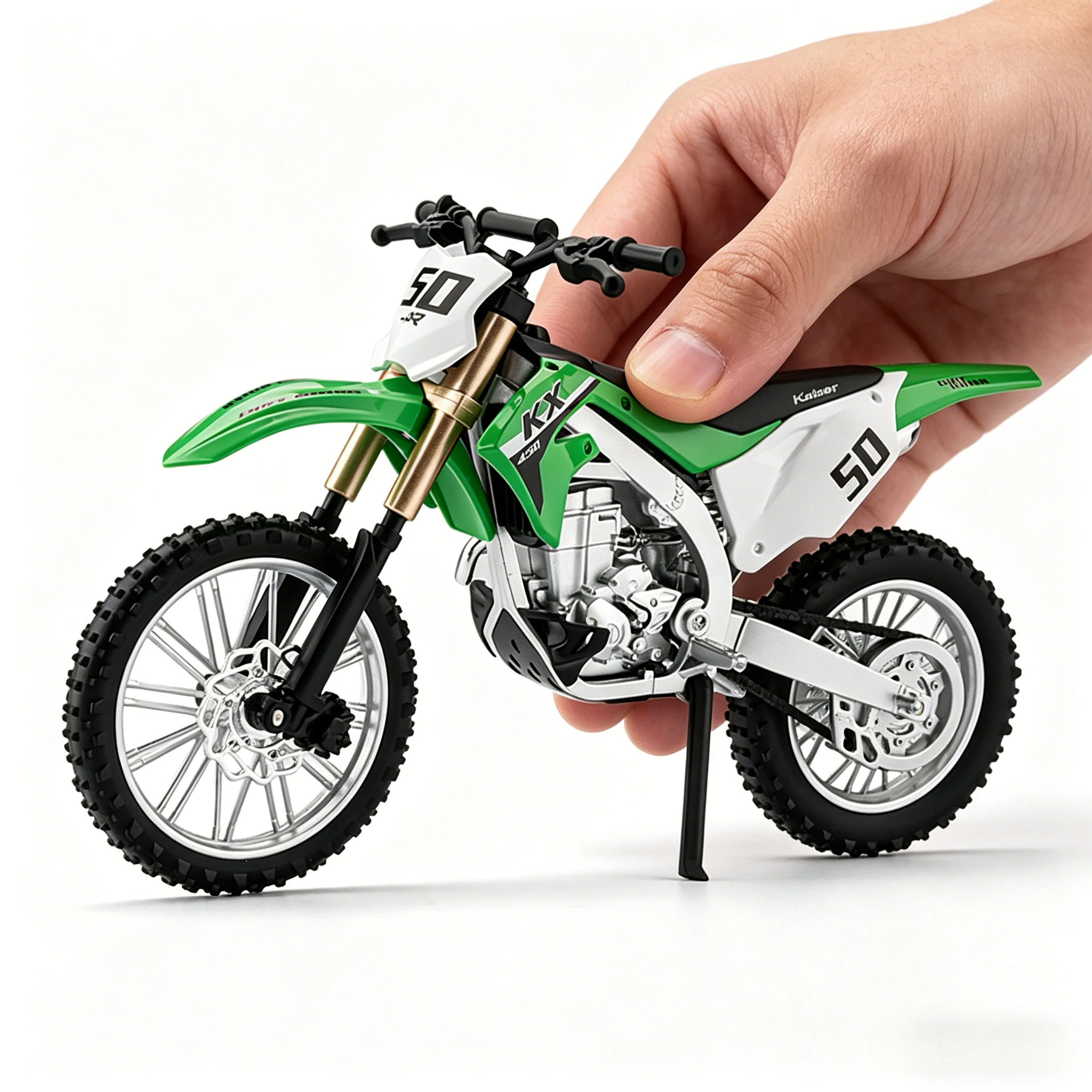 

1:12 KX450 Alloy Diecast Motocross Model Home Interior Decoration Trendy Collect Ornament Childrens Toys Gifts