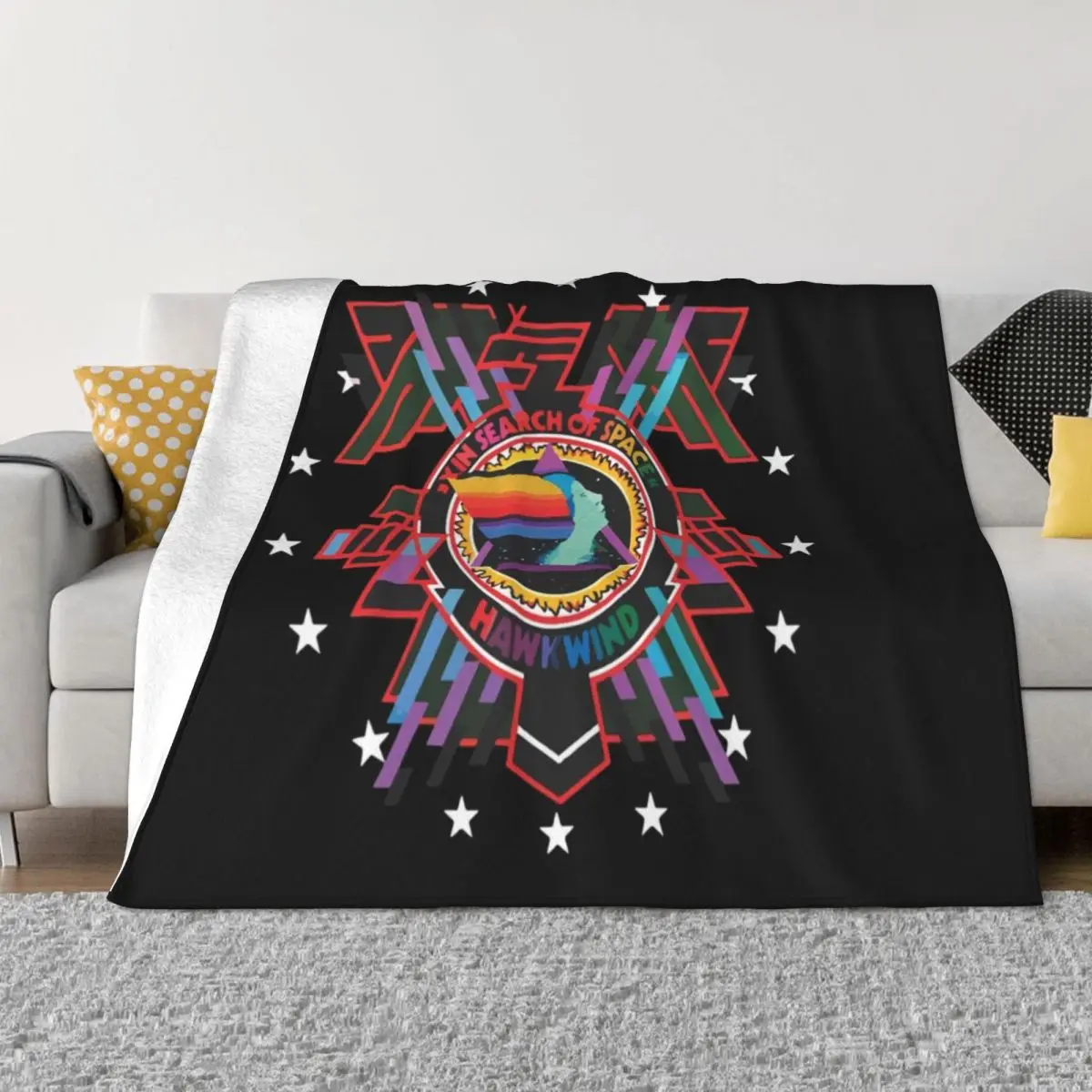 

Hawkwind – In Search Of Space Classic Throw Blanket Fashion Sofas Blankets For Sofas Blankets