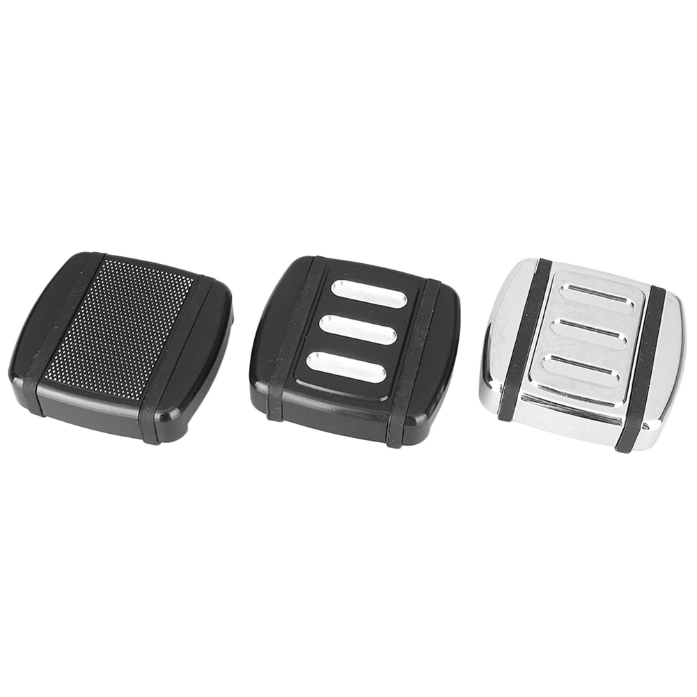 Motorcycle Edge-Cut Brake Pedal Pad For Harley Davidson Softail Dyna Street XG500 XG750 CNC Aluminum