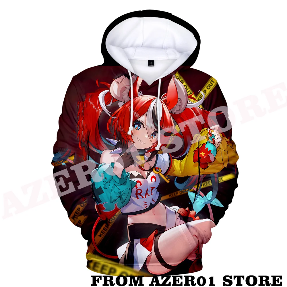 

HOLOLIVE VTuber Hakos Baelz Bae Whatabae Merch Hoodies Fall Winer Suit Hoodie Sportswear Hooded Women/Men hooded Sweatshirt