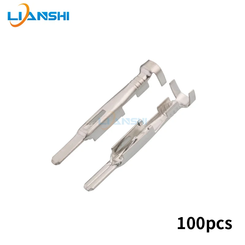 100pcs automotive connectors 12048254 Copper terminal insert pin Copper tinned 2.8 series DJ611B-A2.8B