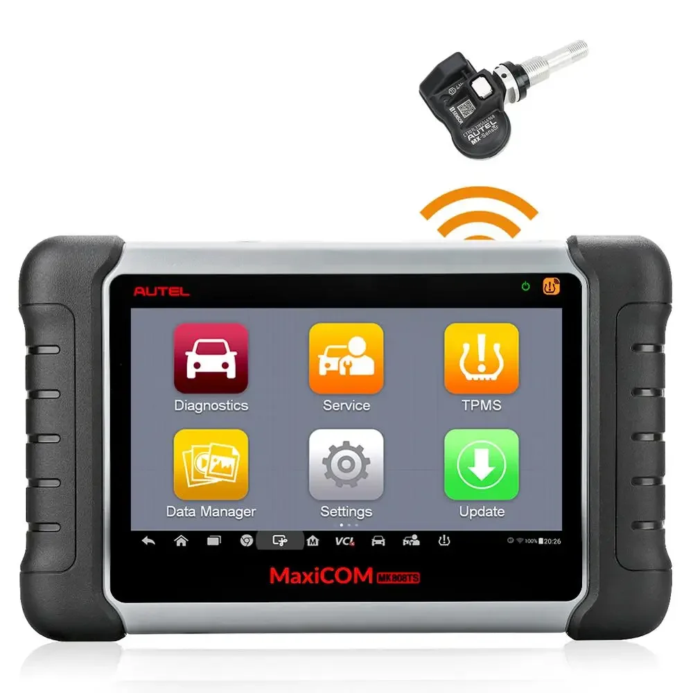 

Autel MaxiCOM MK808TS Universal Car TPMS Scanner Tool Tire Sensor Activation Pressure M0 Reset reset tool